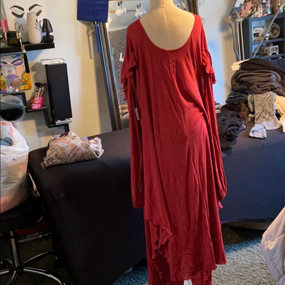 Dress rust color